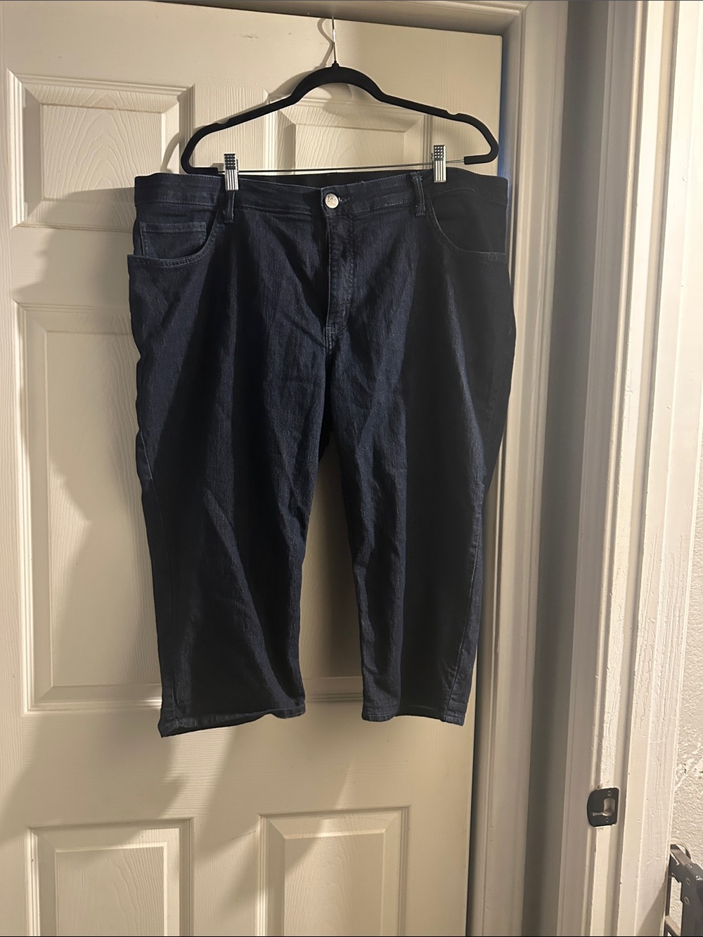 Lee Crop Plus-Size Dark Blue Women’s Stretch Jeans